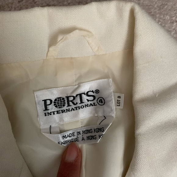 Port international linen mix long button dress - Picture 9 of 14